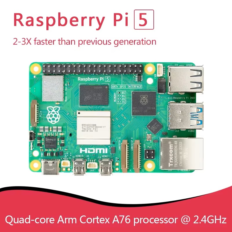 Official Original Raspberry Pi - огляд і ціна Raspberry Pi 5 8Gb Board